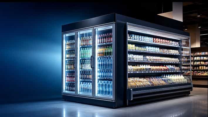 Wholesaler of supermarket refrigerators Wholesale purchase of store refrigerators cold white